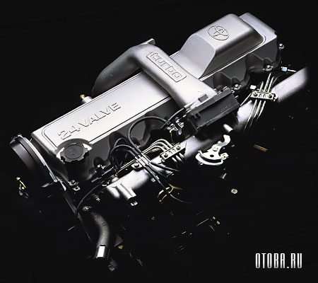 4.2-литровый дизельный мотор Тойота 1HD-FT фото.
