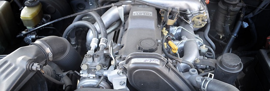3.0-литровый дизельный силовой агрегат 1KZ-TE под капотом Тойота 4Runner.