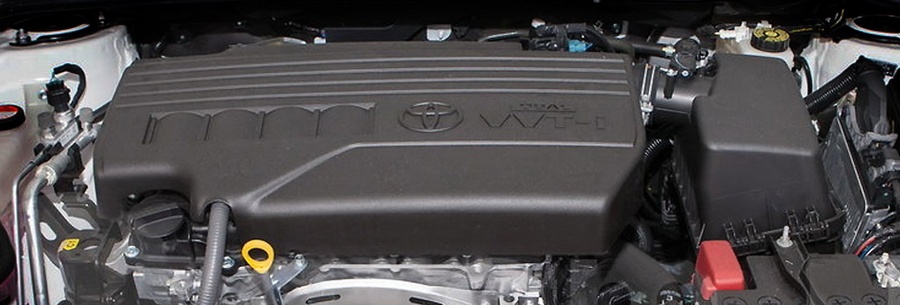 1.3-литровый бензиновый силовой агрегат Toyota 1NR-FE под капотом Тойота Аурис.