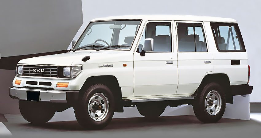 Toyota Land Cruiser 70 1993 года с дизельным двигателем 3.5 литра