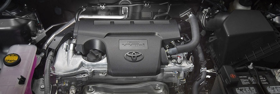 2.5-литровый бензиновый силовой агрегат Toyota 2AR-FE под капотом Тайота Рав 4.