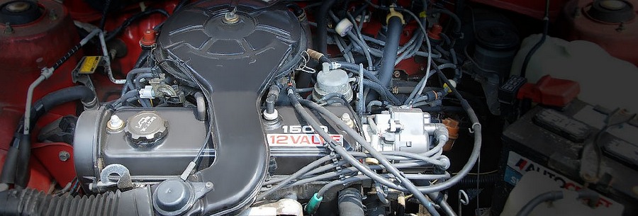 1.5-литровый бензиновый силовой агрегат 3E под капотом Тойота Королла.