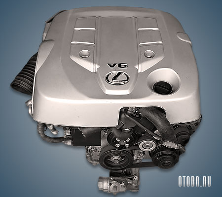 2.5-литровый бензиновый мотор Тойота 3GR-FE фото.