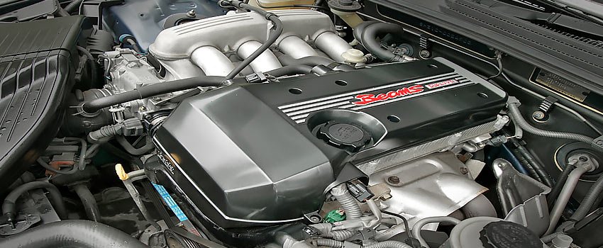 Двигатель 3S-GE Black Top 5 поколение под капотом.