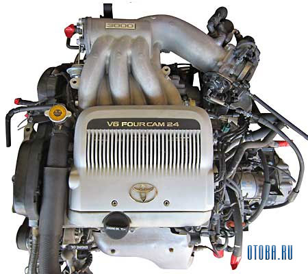 Двигатель 3VZ-FE фото.