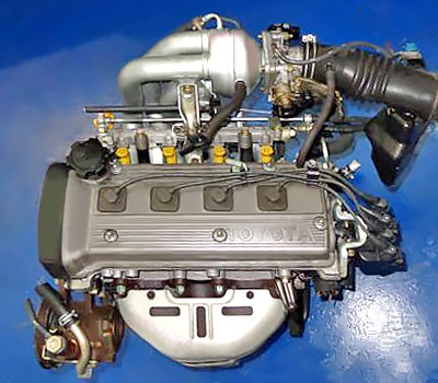 Контрактный двигатель toyota 5E-FE 