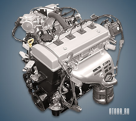 1.3-литровый бензиновый мотор Тойота 8A-FE фото.