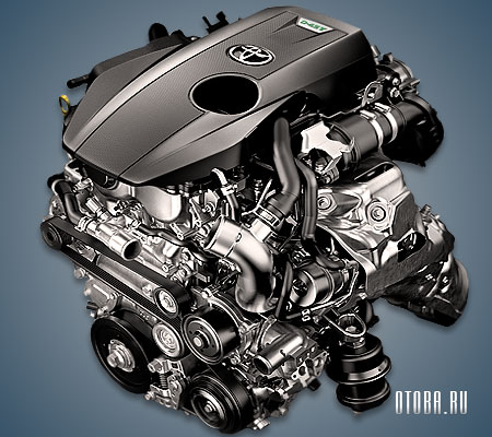 2.0-литровый бензиновый двигатель Toyota 8AR-FTS фото.