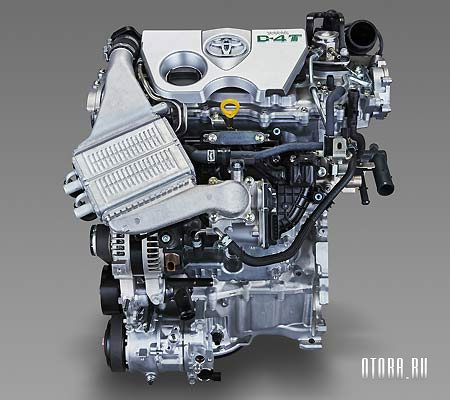 Двигатель 8NR-FTS фото.