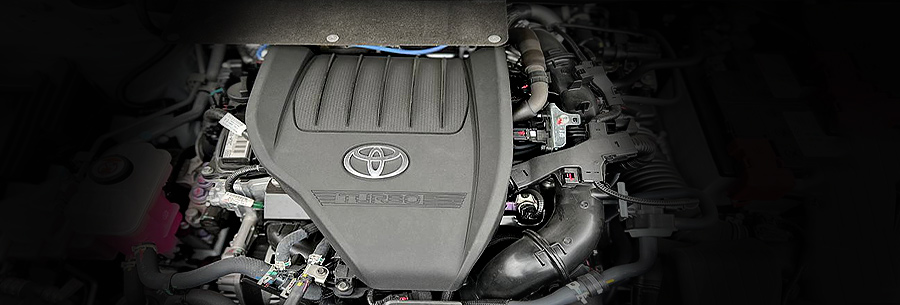 2.0-литровый бензиновый силовой агрегат Тойота S20A-FTS под капотом Toyota Highlander.