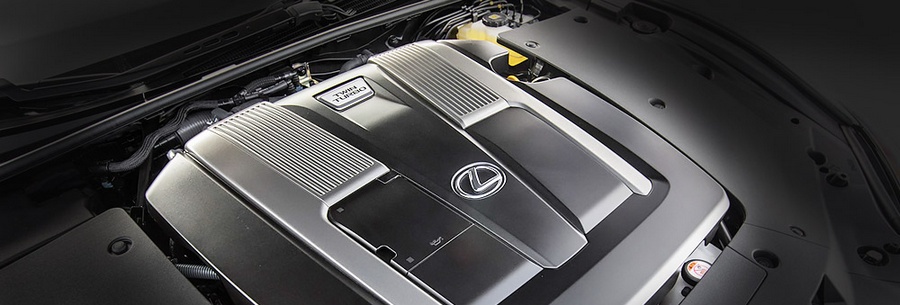 3.5-литровый бензиновый силовой агрегат Toyota V35A-FTS под капотом Лексус ЛС500