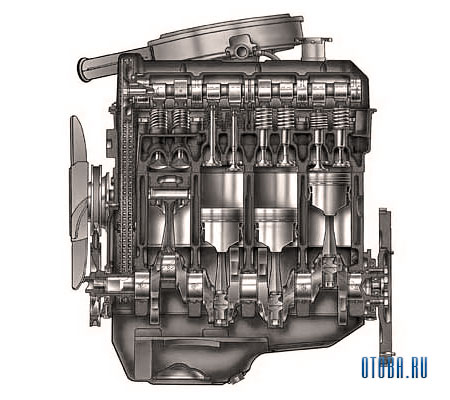 Двигатель VAZ 2101 фото.