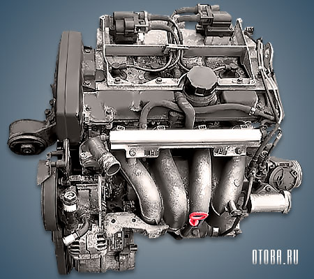 Двигатель Volvo B4184S фото.
