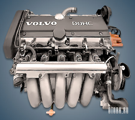 Двигатель Volvo B5202S фото.