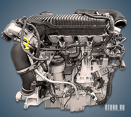 Двигатель Volvo B5204T8 фото.