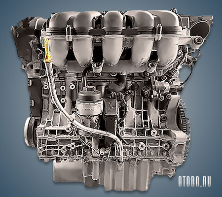 2.4-литровый бензиновый мотор Вольво B5244S4 фото.