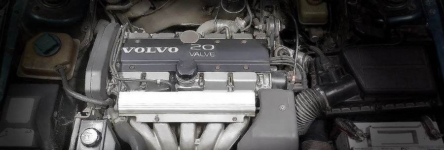 2.5-литровый бензиновый силовой агрегат Вольво B5254S под капотом Volvo 850.