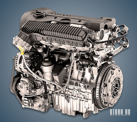 2.5-литровый бензиновый двигатель Volvo B5254T6 фото.