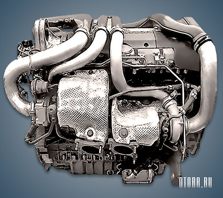 Двигатель Volvo B6294T фото.
