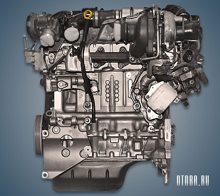 Двигатель Volvo D4162T фото.