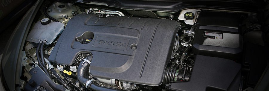 1.6-литровый дизельный силовой агрегат Вольво D4164T под капотом Volvo V50.