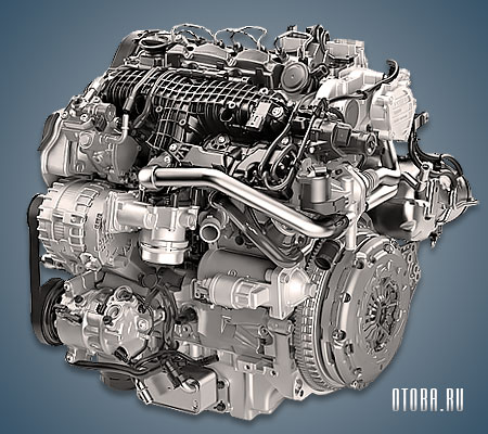 Двигатель Volvo D4204T8 фото.