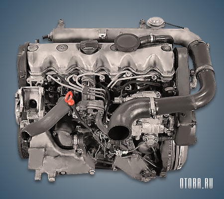 Двигатель Volvo D5252T фото.