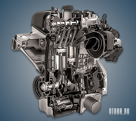 1.0-литровый бензиновый мотор Фольксваген 1.0 MPI EVO EA211 фото.