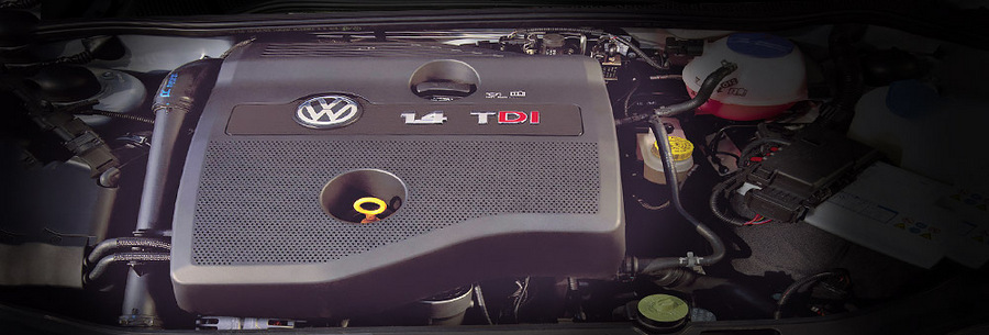 Силовой агрегат VW 1.4 TDI под капотом Фольксваген