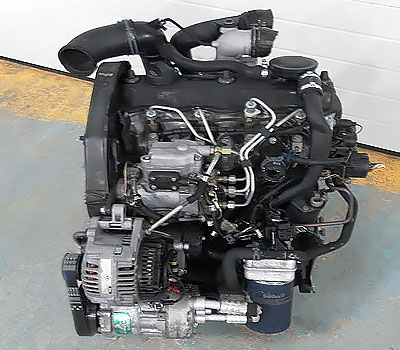 Б У двигатель VW 1.9 TDI 1Z