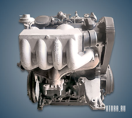1.9-литровый дизельный двигатель VW 1Y фото.