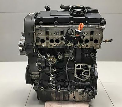 Б У двигатель VW 2.0 TDI BKD