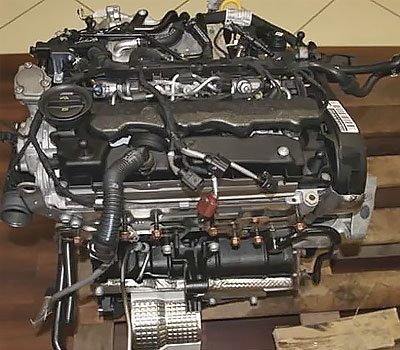 Б У двигатель VW 2.0 TDI CRLB