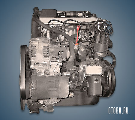 2.0-литровый бензиновый двигатель VW 2E фото.