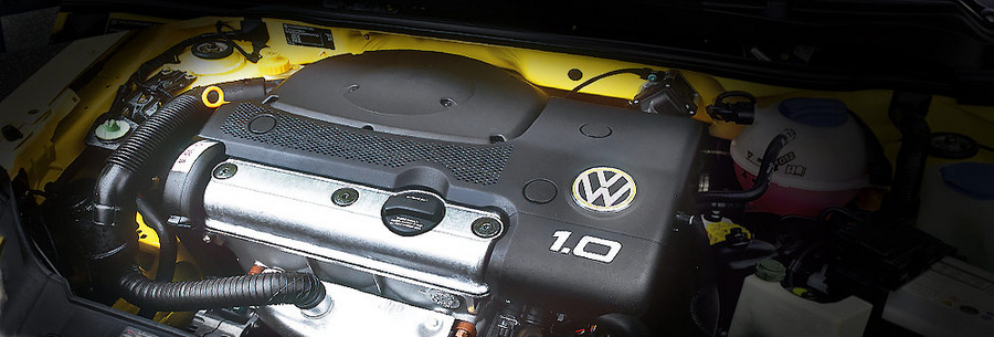 1.0-литровый бензиновый силовой агрегат VW AER под капотом Фольксваген Поло.