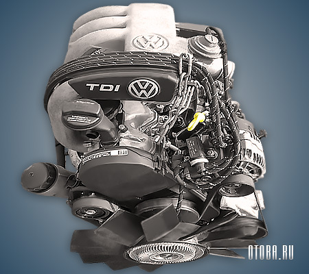Двигатель VW AHD фото.