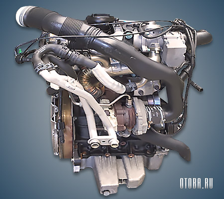 1.4-литровый дизельный двигатель VW ATL фото.