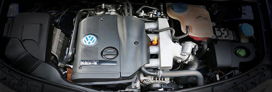1.8-литровый бензиновый силовой агрегат VW AWT под капотом Фольксваген Пассат Б5.