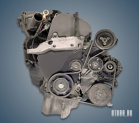 1.4-литровый бензиновый двигатель VW AXP вид сбоку.