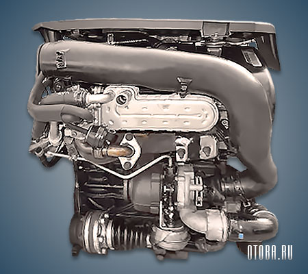 2.0-литровый дизельный двигатель VW BKD фото.