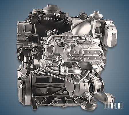 1.9-литровый дизельный двигатель VW BXE фото.