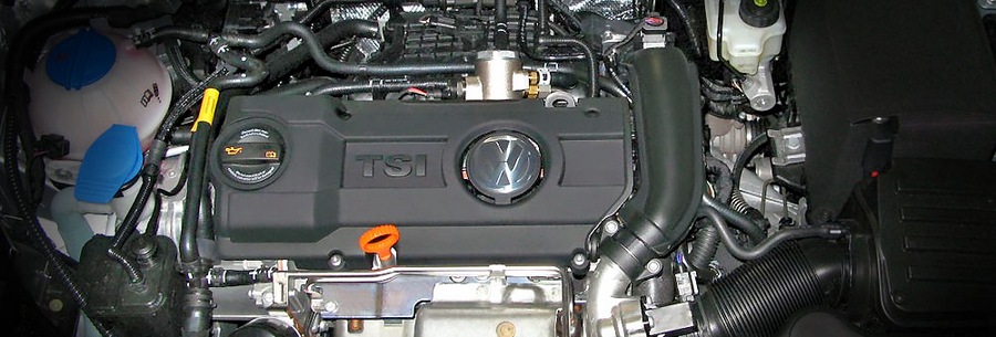 1.4-литровый бензиновый силовой агрегат VW CAXA под капотом Фольксваген Гольф.