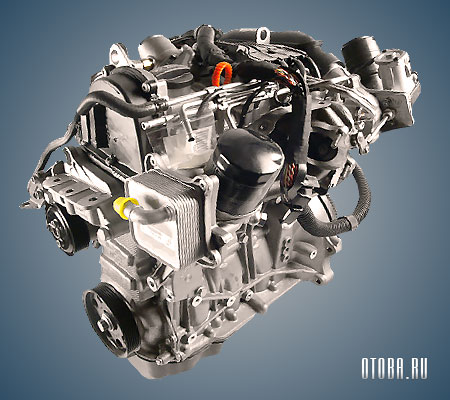 1.2-литровый бензиновый  двигатель VW CBZA фото.