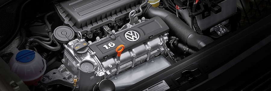 1.6-литровый бензиновый силовой агрегат VW CFNA под капотом Фольксваген Поло Седан.