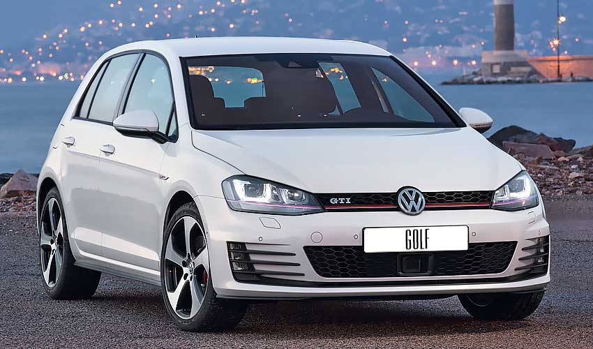 Volkswagen Golf 7 2017 года с бензиновым двигателем 2.0 литра
