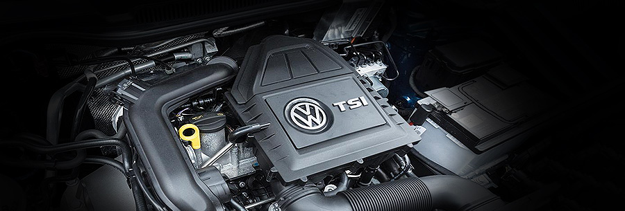 1.0-литровый бензиновый силовой агрегат Volkswagen CHZB под капотом VW Polo.