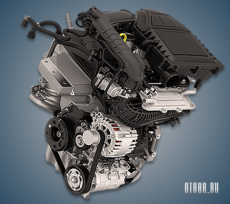 1.0-литровый бензиновый мотор Фольксваген CHZD фото.