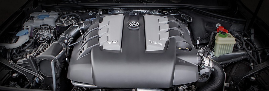 3.0-литровый дизельный силовой агрегат VW CJMA под капотом Фольксваген Туарег.