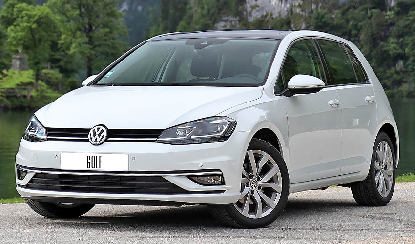 Volkswagen Golf с дизельным двигателем 2.0 литра 2017 года
