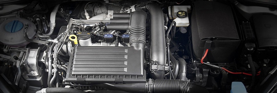 1.4-литровый бензиновый силовой агрегат VW CXSA под капотом Фольксваген Гольф.